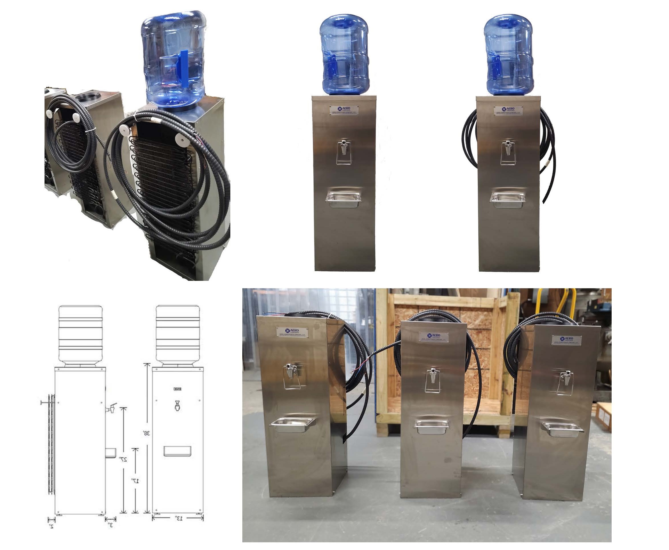 rugged industrial bottled water coolers  for dusty environments