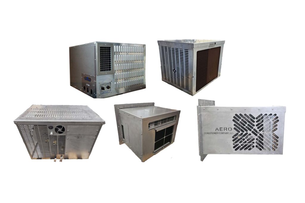 harsh duty air conditioner for extreme environments